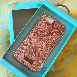 Kate Spade ♠️ Glitter Case W/ Bumper